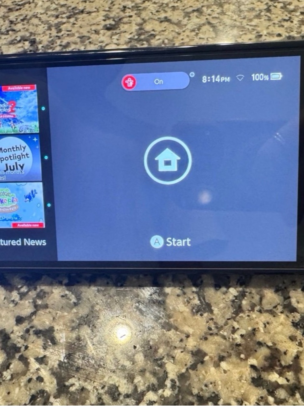 Nintendo Switch OLED Model Console - WNintendo Switch OLED Model Console - White